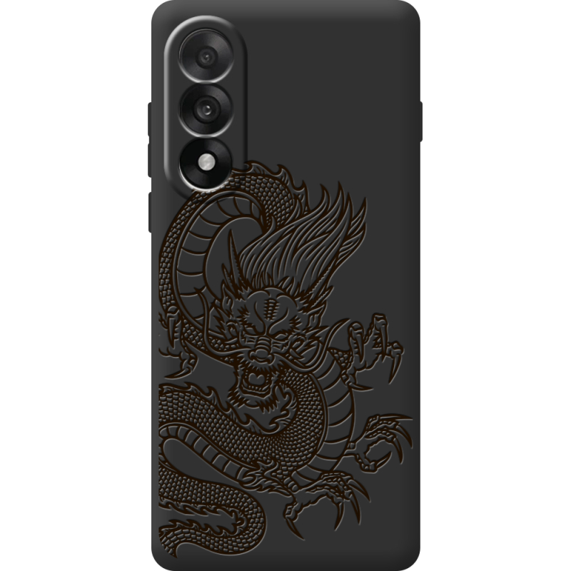 Чорний чохол BoxFace OnePlus Ace 5 Ultra Chinese Dragon