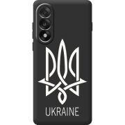 Чорний чохол BoxFace OnePlus Ace 5 Ultra Тризуб монограмма ukraine