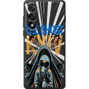 Чорний чохол BoxFace OnePlus Ace 5 Ultra Привид Києва в дії