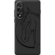 Чорний чохол BoxFace OnePlus Ace 5 Ultra Horse