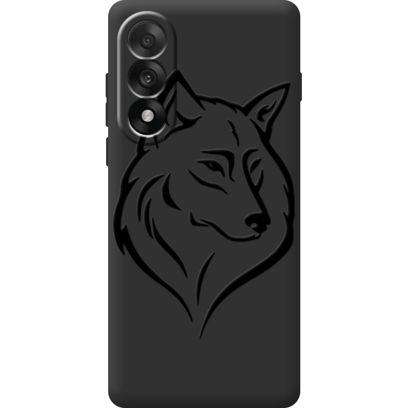Чорний чохол BoxFace OnePlus Ace 5 Ultra Wolf