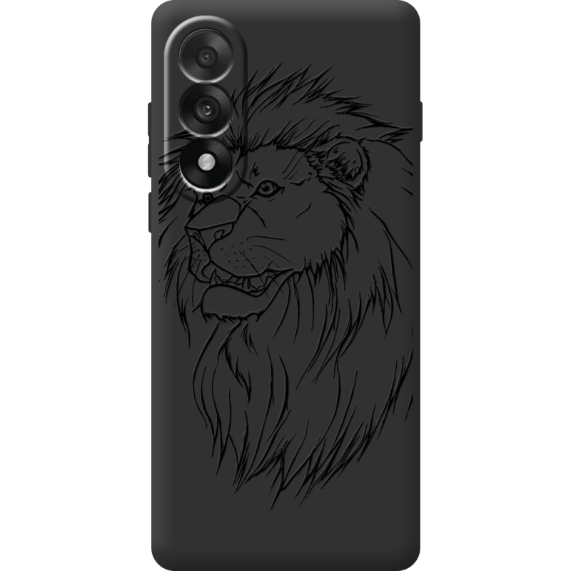 Чорний чохол BoxFace OnePlus Ace 5 Ultra Lion