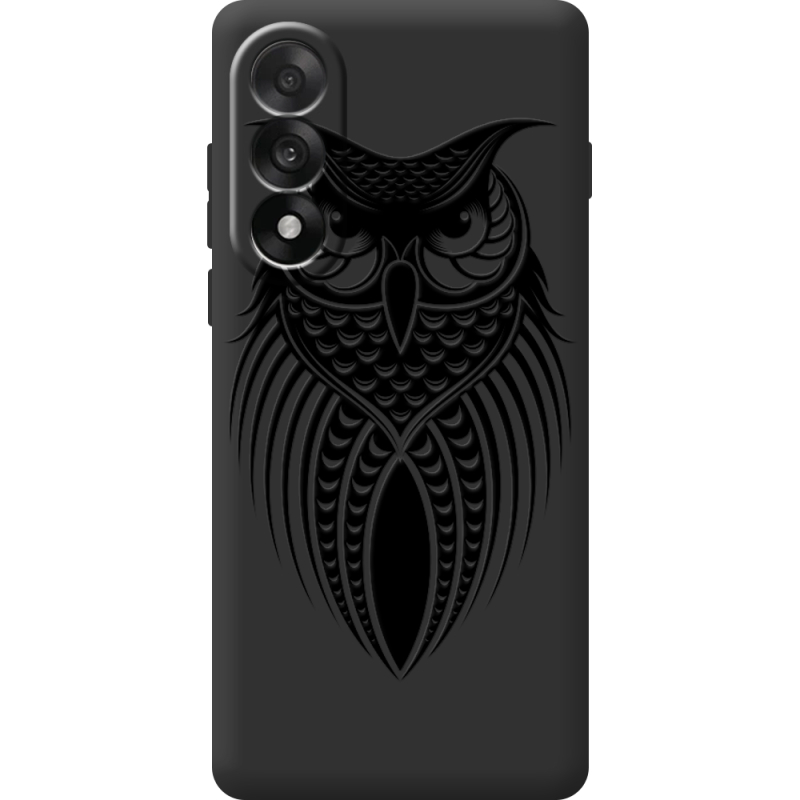 Чорний чохол BoxFace OnePlus Ace 5 Ultra Owl