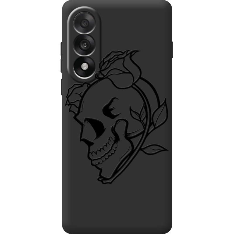 Чорний чохол BoxFace OnePlus Ace 5 Ultra Skull and Roses