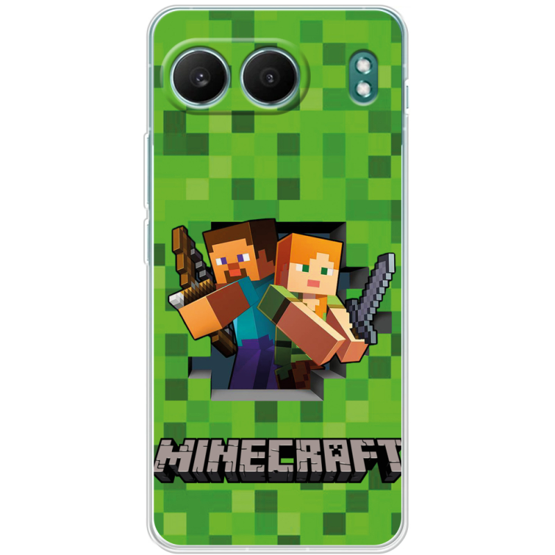 Чохол BoxFace OnePlus Nord 4 Майнкрафт Стів і Алекс