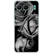 Чохол BoxFace OnePlus Nord 4 Black and White Roses