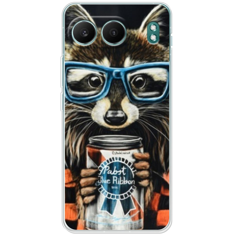 Чохол BoxFace OnePlus Nord 4 Енот с банкой