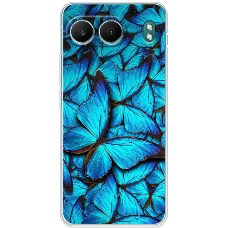 Чохол BoxFace OnePlus Nord 4 лазурные бабочки