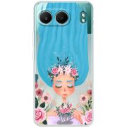 Прозорий чохол BoxFace OnePlus Nord 4 Blue Hair