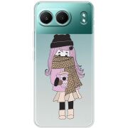 Прозорий чохол BoxFace OnePlus Nord 4 Winter Morning Girl