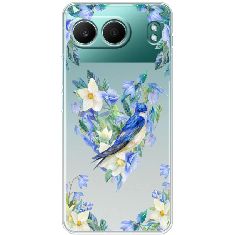 Прозорий чохол BoxFace OnePlus Nord 4 Spring Bird