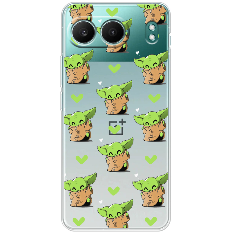 Прозорий чохол BoxFace OnePlus Nord 4 Pattern Baby Yoda