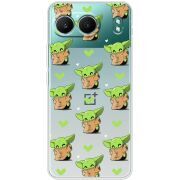 Прозорий чохол BoxFace OnePlus Nord 4 Pattern Baby Yoda