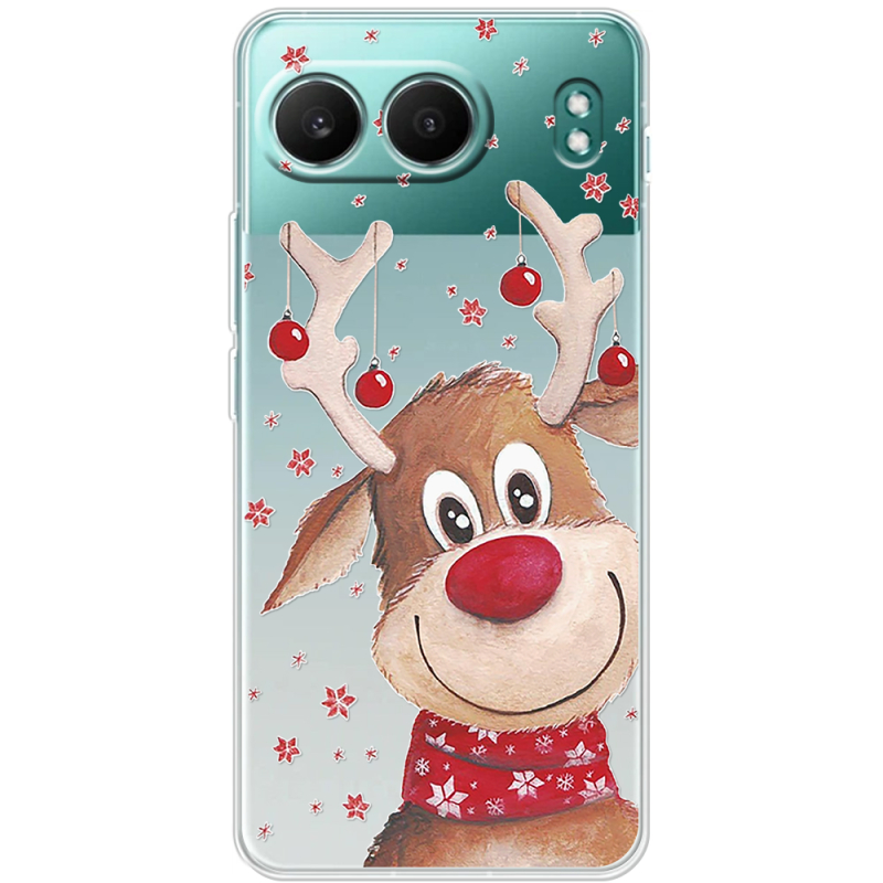 Прозорий чохол BoxFace OnePlus Nord 4 Winter Deer