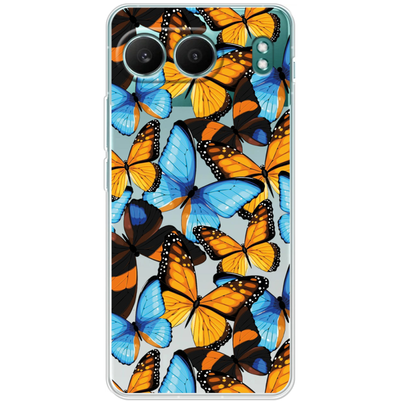 Прозорий чохол BoxFace OnePlus Nord 4 Butterfly Morpho