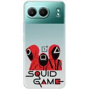 Прозорий чохол BoxFace OnePlus Nord 4 siquid game люди в красном