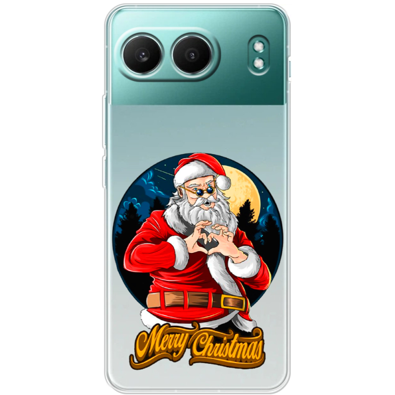 Прозорий чохол BoxFace OnePlus Nord 4 Cool Santa
