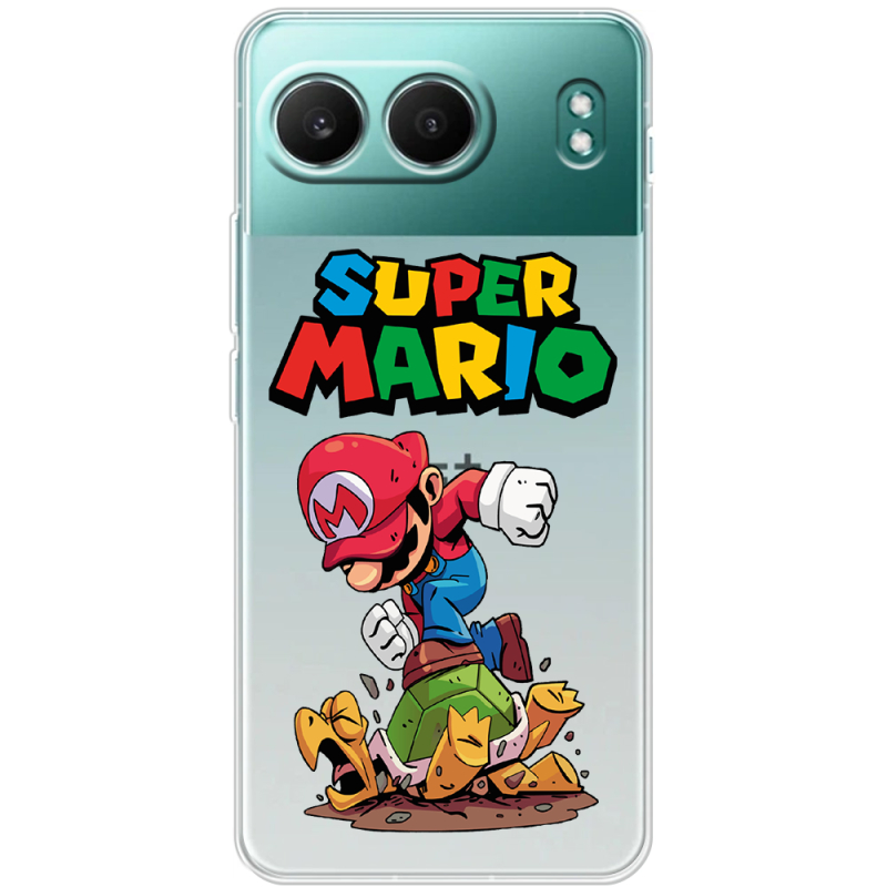 Прозорий чохол BoxFace OnePlus Nord 4 Super Mario