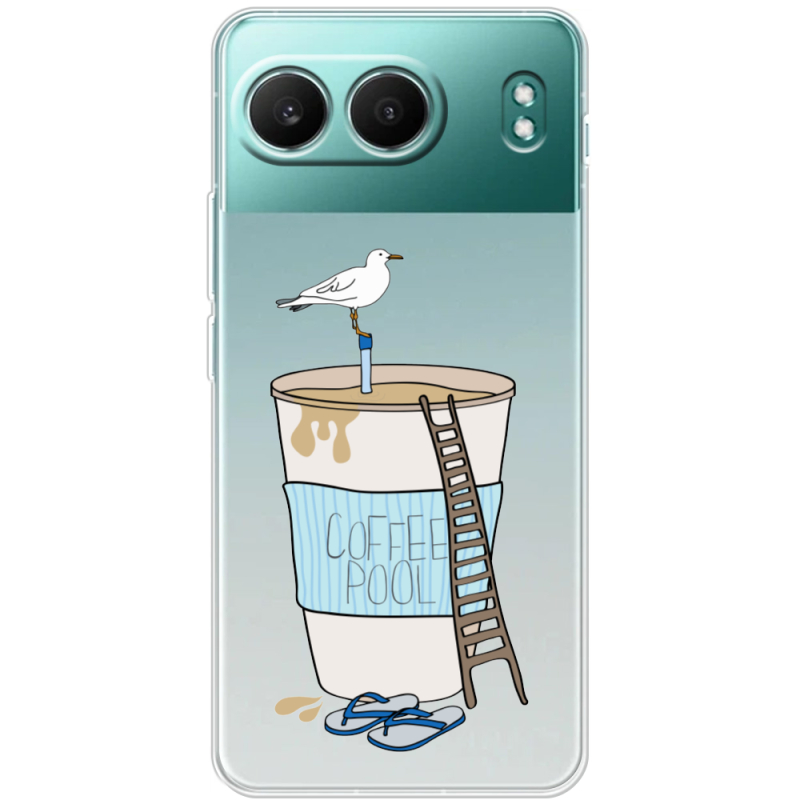 Прозорий чохол BoxFace OnePlus Nord 4 Segull in Cofee Pool