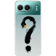 Прозорий чохол BoxFace OnePlus Nord 4 Swan question