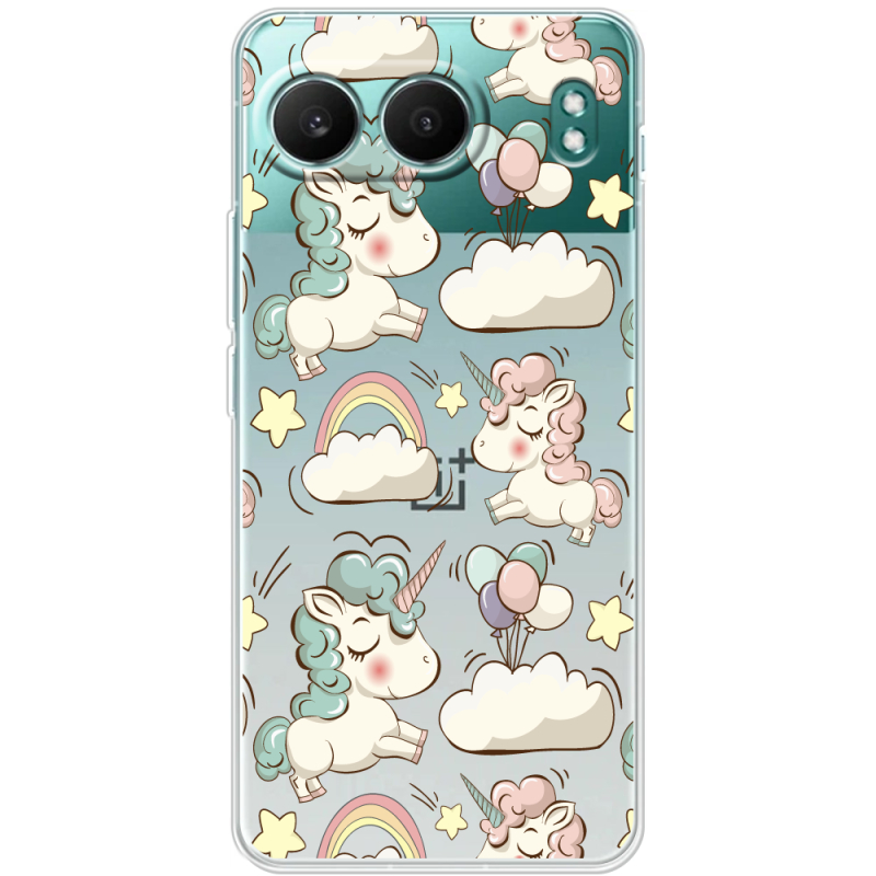 Прозорий чохол BoxFace OnePlus Nord 4 Unicorns