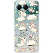 Прозорий чохол BoxFace OnePlus Nord 4 Unicorns