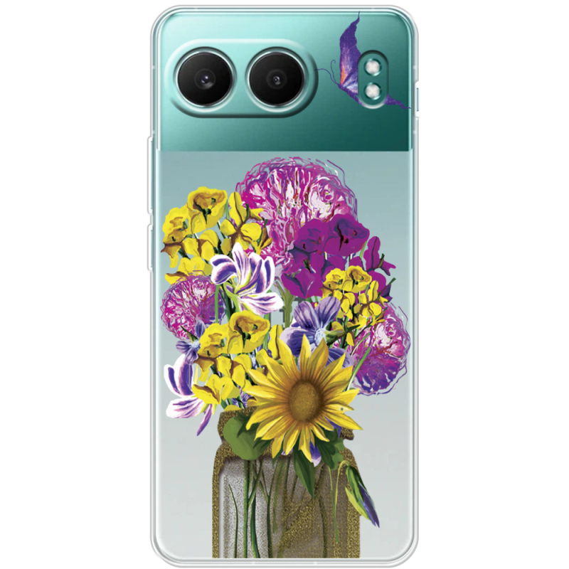 Прозорий чохол BoxFace OnePlus Nord 4 My Bouquet
