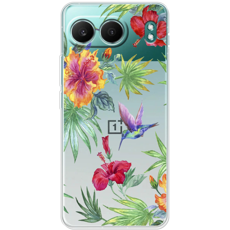 Прозорий чохол BoxFace OnePlus Nord 4 Tropical