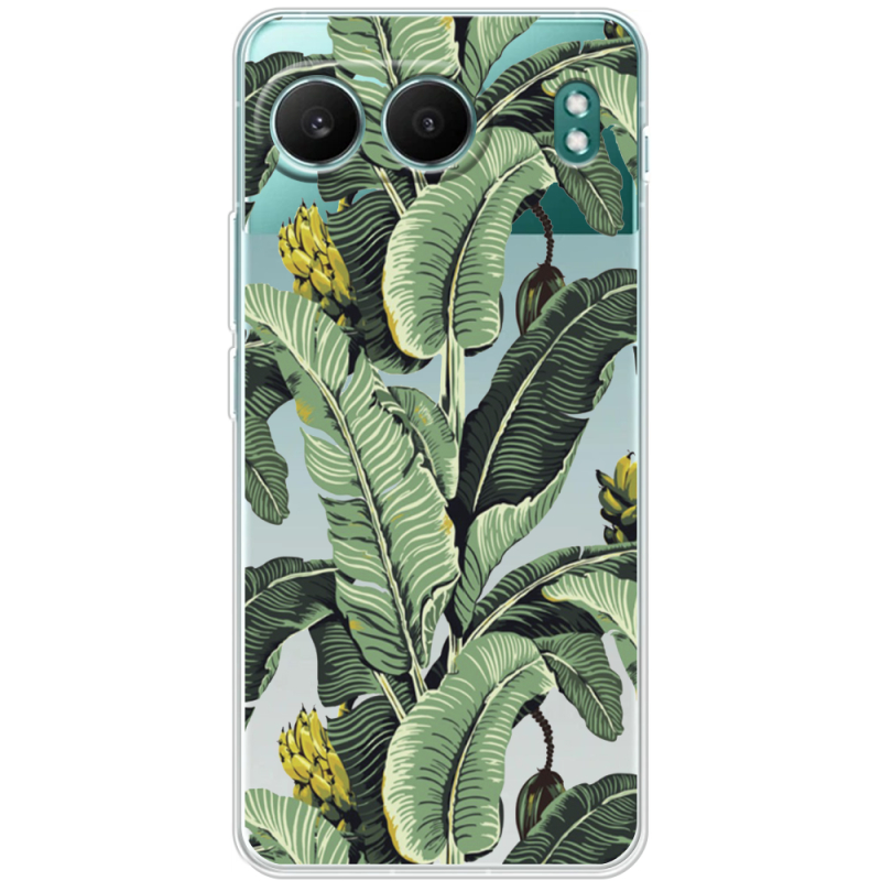 Прозорий чохол BoxFace OnePlus Nord 4 Banana Leaves