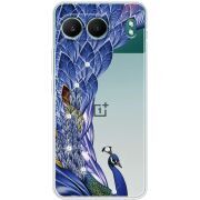 Чохол зі стразами OnePlus Nord 4 Peafowl