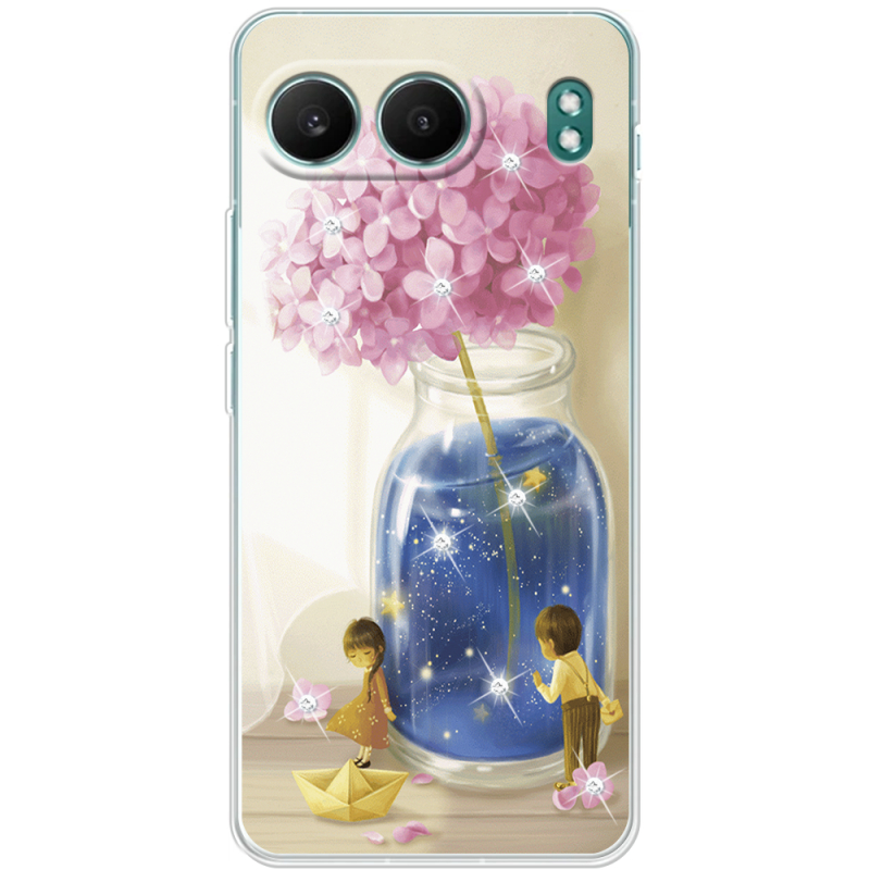 Чохол зі стразами OnePlus Nord 4 Little Boy and Girl