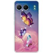 Чохол зі стразами OnePlus Nord 4 Butterflies