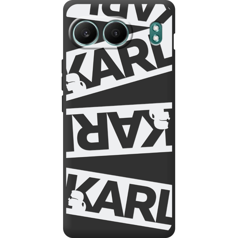 Чорний чохол BoxFace OnePlus Nord 4 White Karl