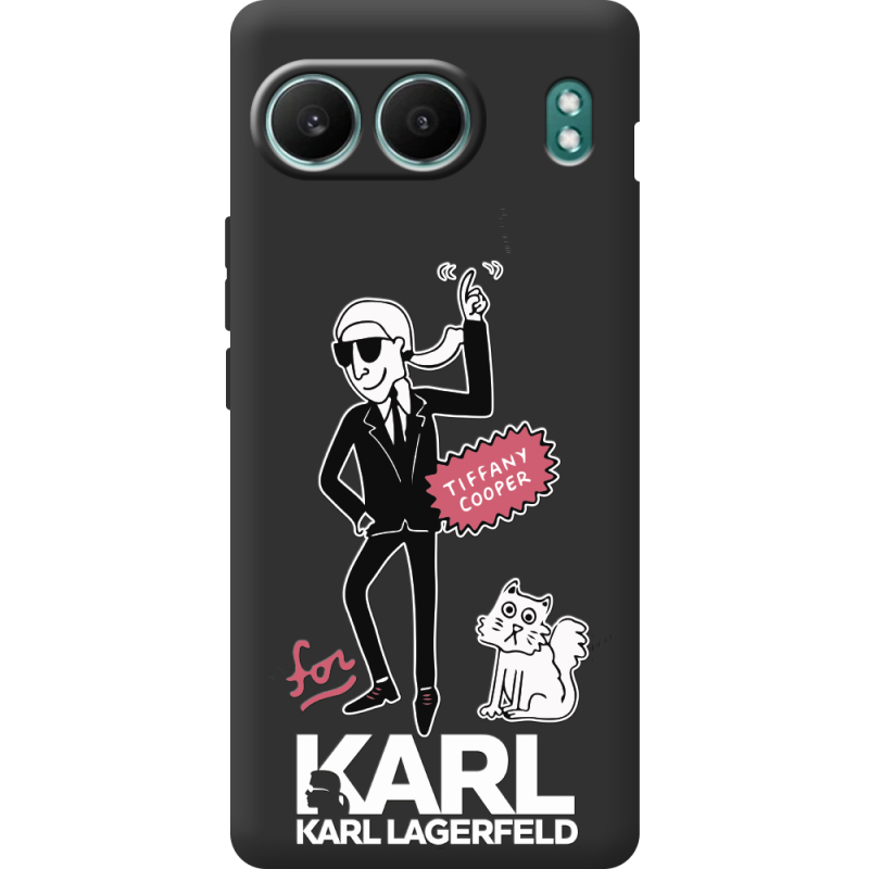 Чорний чохол BoxFace OnePlus Nord 4 For Karl