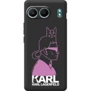 Чорний чохол BoxFace OnePlus Nord 4 Pink Karl