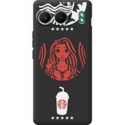 Чорний чохол BoxFace OnePlus Nord 4 RedWhite Coffee