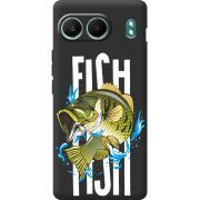 Чорний чохол BoxFace OnePlus Nord 4 Fish