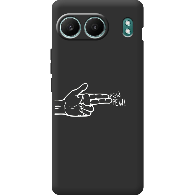 Чорний чохол BoxFace OnePlus Nord 4 Pew Pew