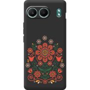 Чорний чохол BoxFace OnePlus Nord 4 Ukrainian Ornament