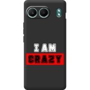 Чорний чохол BoxFace OnePlus Nord 4 I'm Crazy