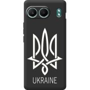 Чорний чохол BoxFace OnePlus Nord 4 Тризуб монограмма ukraine