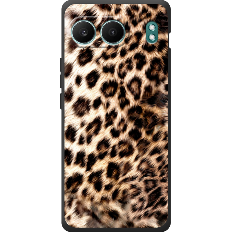 Чорний чохол BoxFace OnePlus Nord 4 Леопардовий