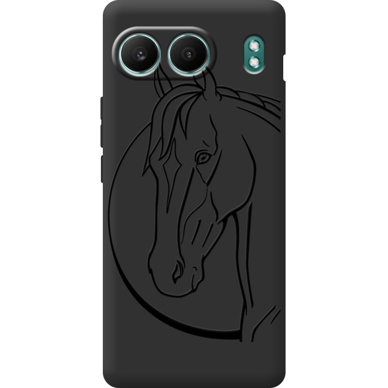 Чорний чохол BoxFace OnePlus Nord 4 Horse