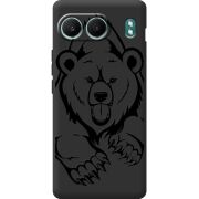 Чорний чохол BoxFace OnePlus Nord 4 Grizzly Bear
