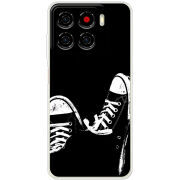 Чохол BoxFace ZTE Blade A56 Black Sneakers