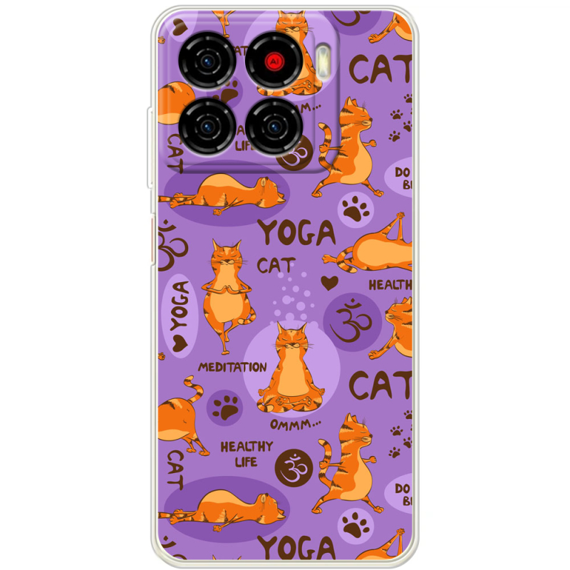 Чохол BoxFace ZTE Blade A56 Yoga Cat