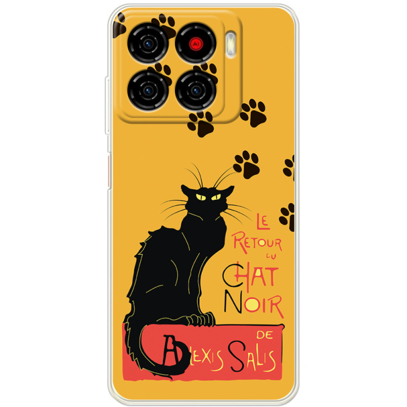 Чохол BoxFace ZTE Blade A56 Noir Cat