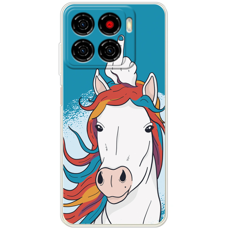 Чохол BoxFace ZTE Blade A56 Fuck Unicorn