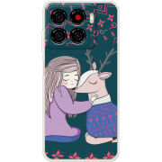 Чохол BoxFace ZTE Blade A56 Girl and deer