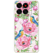 Чохол BoxFace ZTE Blade A56 Birds and Flowers